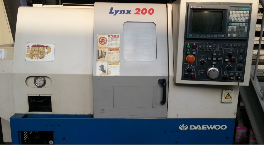 Daewoo Lynx200A 2003.1 CNC Lathe Made in Korea